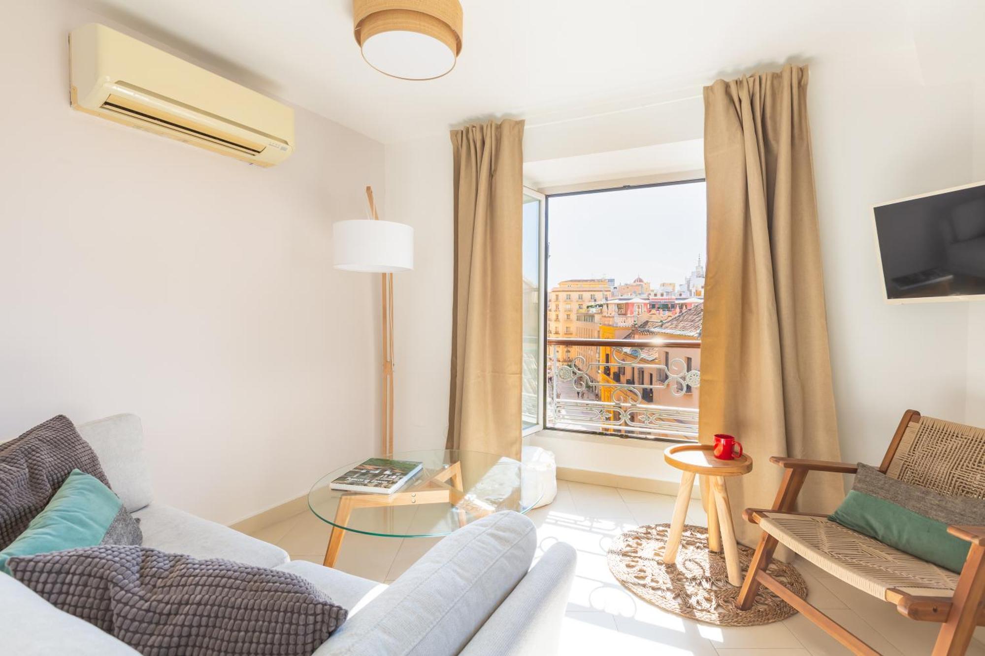 马拉加Balcon De La Catedral公寓 外观 照片
